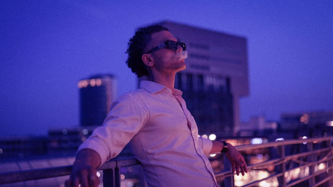 Holy infa on top of the city wallpaper